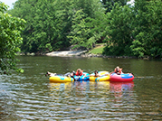 river tubing